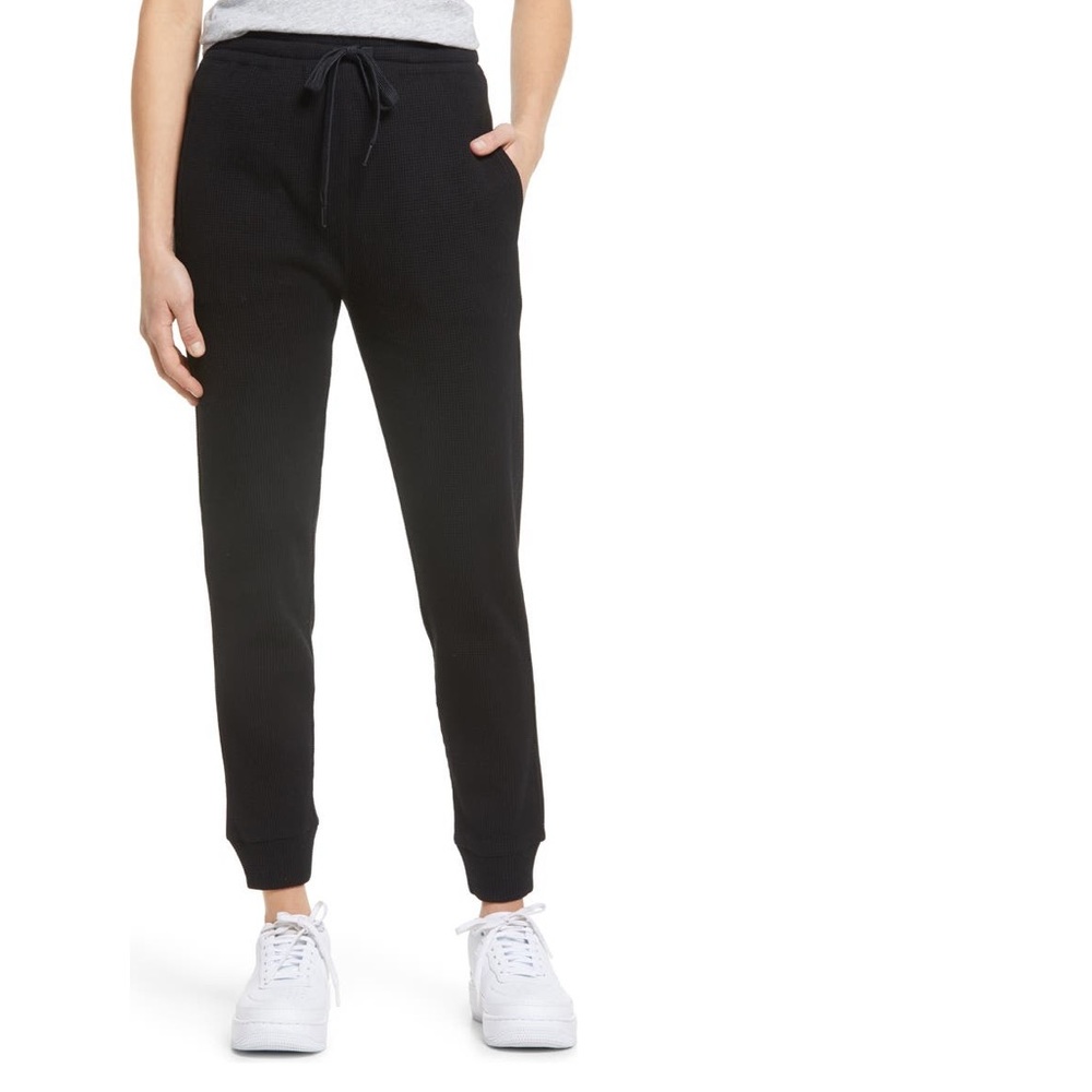 Reformation waffle knit joggers